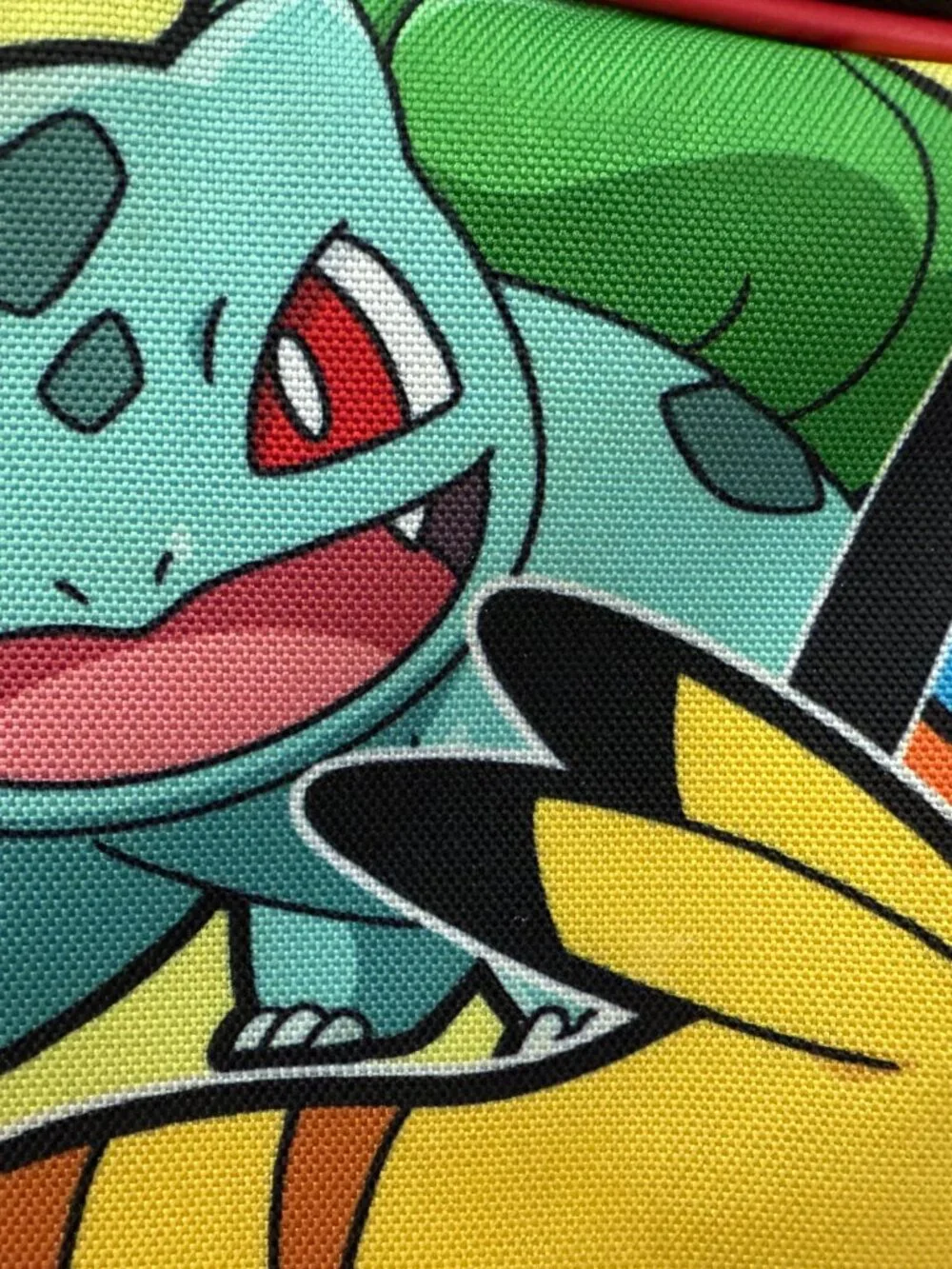 Pokemon Insulated Lunch Box Pikachu Charmander Squirtle Bulbasaur
